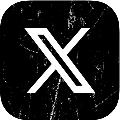 X(旧Twitter)の公式ロゴ(アイコン)